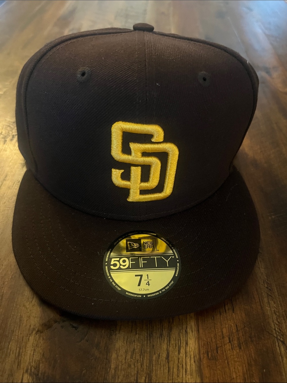 Official New Era 59fifty San Diego Padres fitted hat